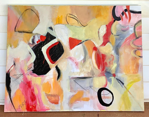 Original Abstract on Canvas