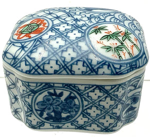 Asian Porcelain Trinket Box