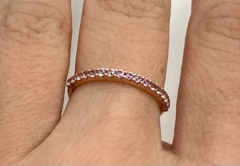 BBJ 14kt Gold & Pink Sapphire Ring