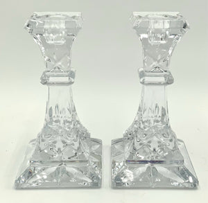Pair of Waterford Crystal Candlesticks