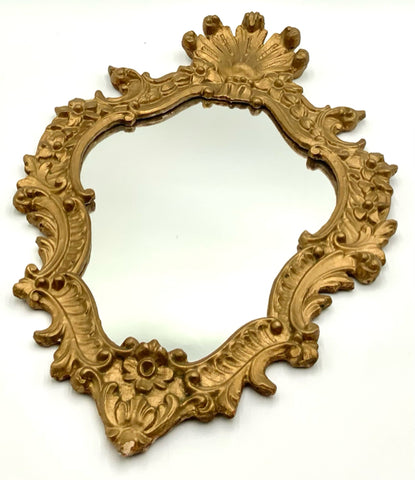 Vintage Italian Mirror with Gilt Frame