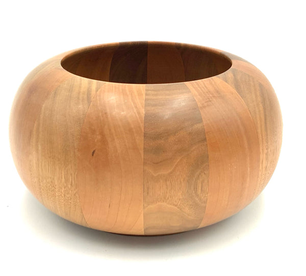 Mike Silver Hand Turned Wood Bowl