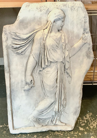 Plaster Greek Relief Plaque