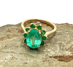 14kt Gold & Emerald Ring