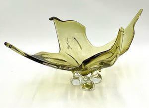 Mid Century CHALET Art Glass Bowl