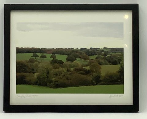 Framed Lithograph of Kingsley Hill, Warbleton