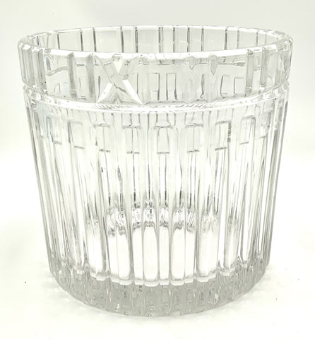 Tiffany & Co. Atlas Crystal Ice Bucket