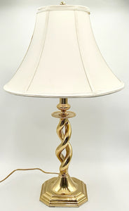 Brass Barley Twist Lamp