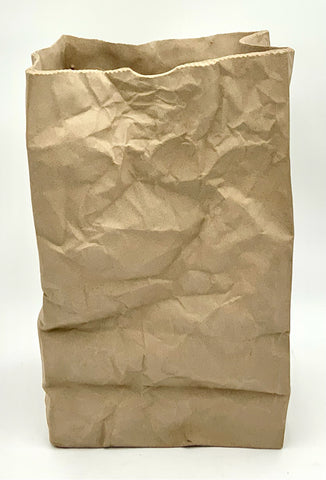 Pop Art Ceramic Paper Bag Vase