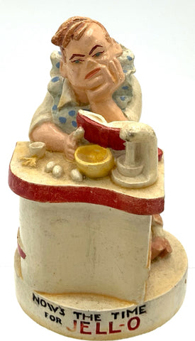 1950's Jello Promotional Figure of Man Baking