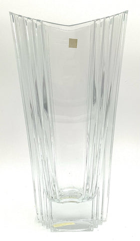 Contemporary Mikasa Crystal Vase